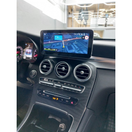 Монитор 10,25' и Яндекс навигация Mercedes Benz GLC class (2015-2018)